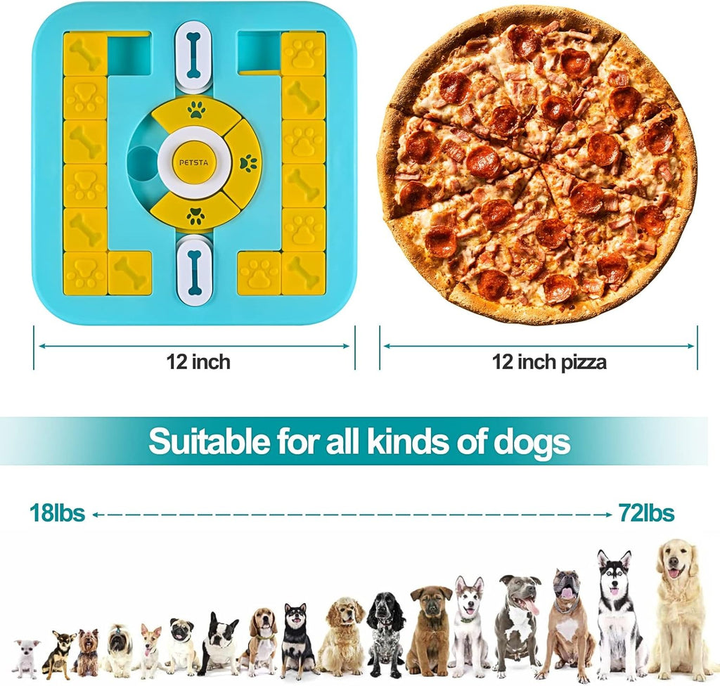 This interactive cat-feeding toy features vocal controls and is a great gift for puppies.