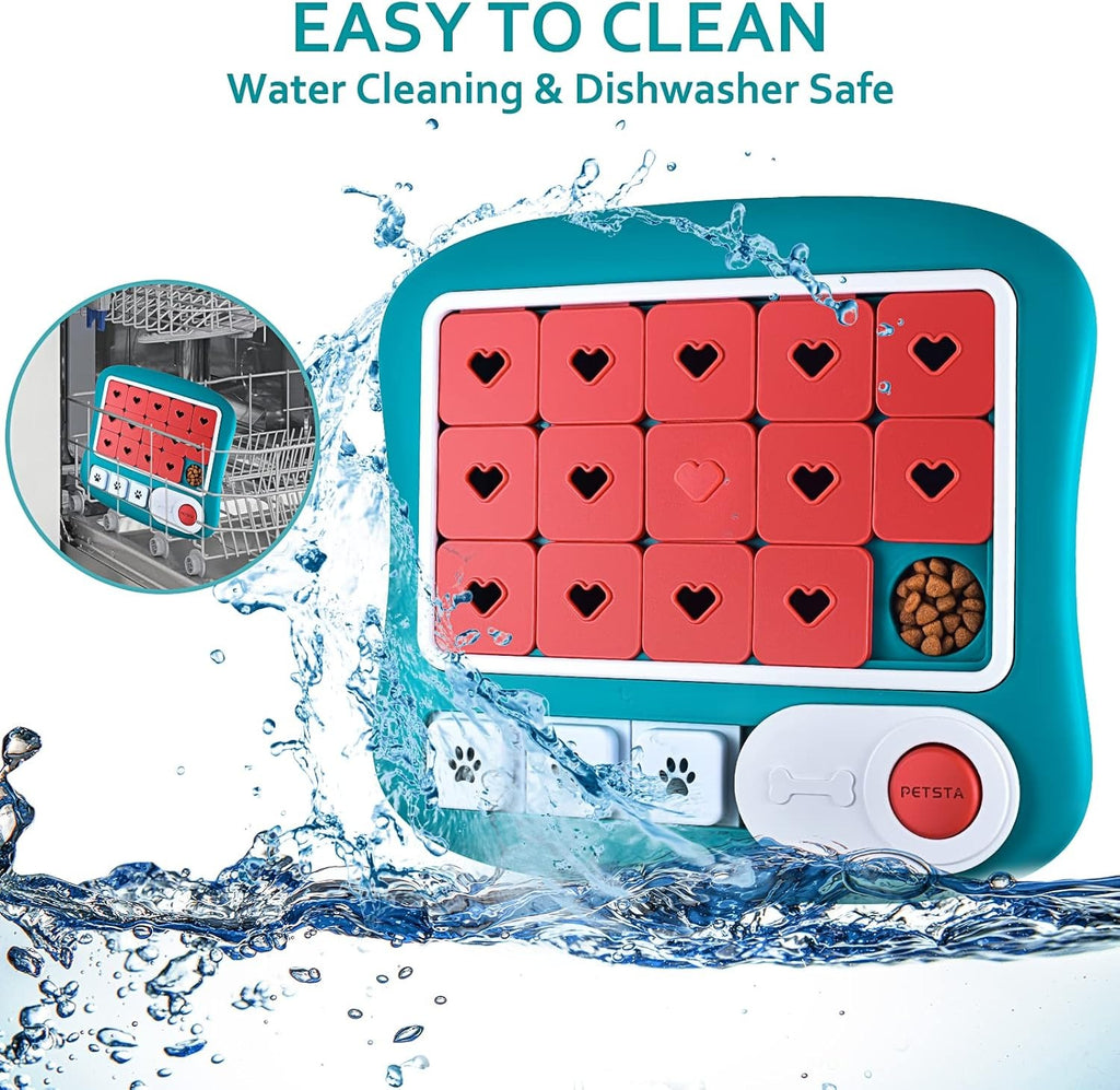 Dog Puzzle Toys - Interactive IQ Training & Brain Stimulation Toys for Dogs, Puppies & Cats - Perfect Gifts