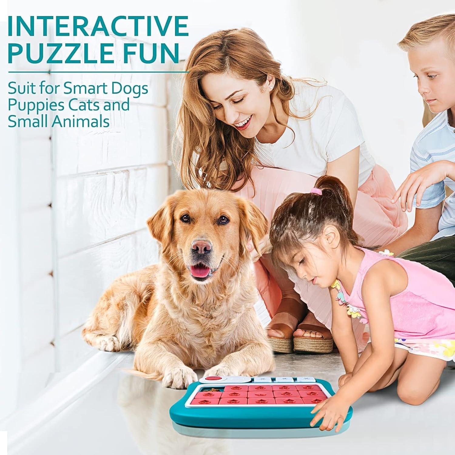 Dog Puzzle Toys - Interactive IQ Training & Brain Stimulation Toys for Dogs, Puppies & Cats - Perfect Gifts