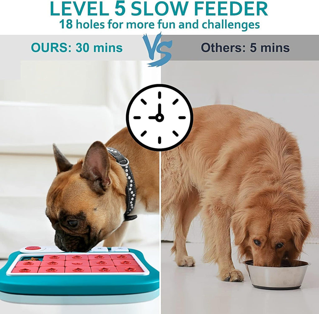 Dog Puzzle Toys - Interactive IQ Training & Brain Stimulation Toys for Dogs, Puppies & Cats - Perfect Gifts