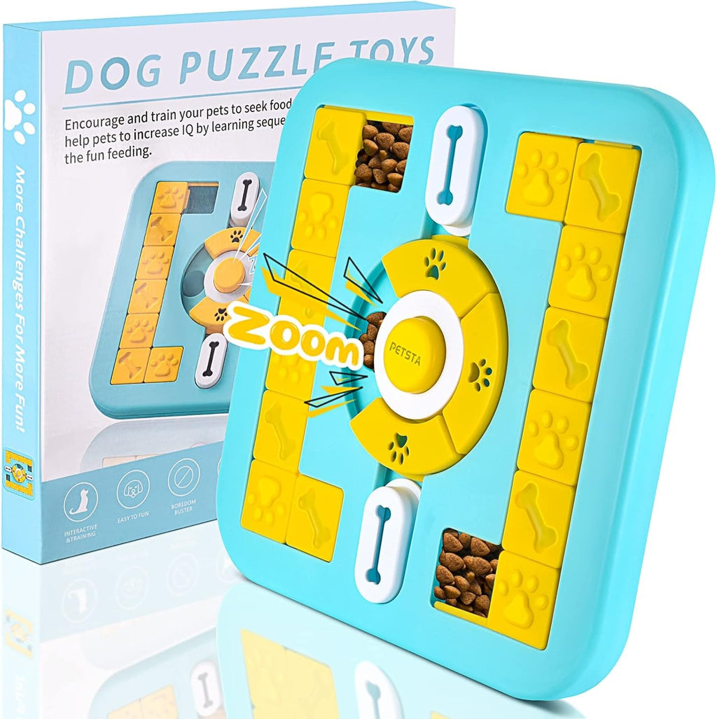 This interactive cat-feeding toy features vocal controls and is a great gift for puppies.