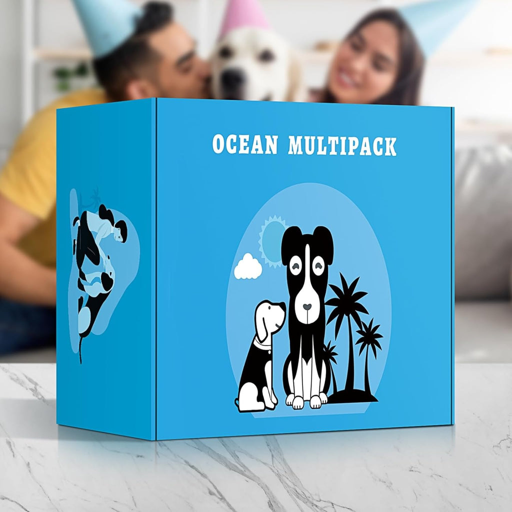 Tough Dog Toys for Aggressive Chewers – 3-Pack Indestructible Nylon Chew Toys for Small, Medium & Large Dogs